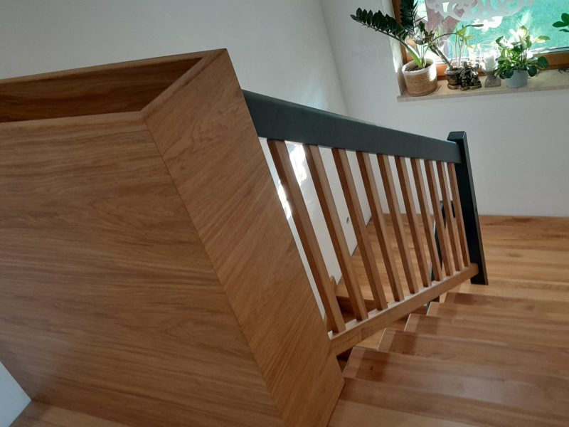 Balustrada drewniana